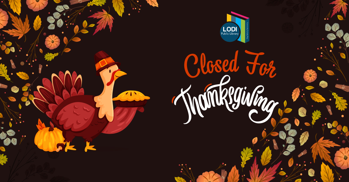 promotional slider for Thanksgiving closure dates