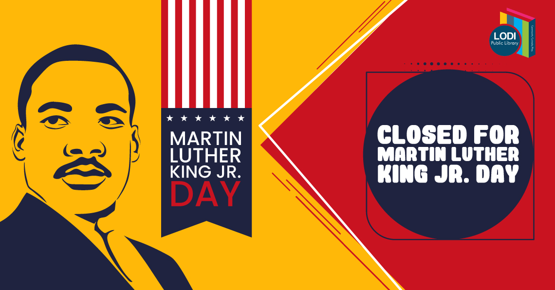 informational slider for our closure for martin luther king jr day